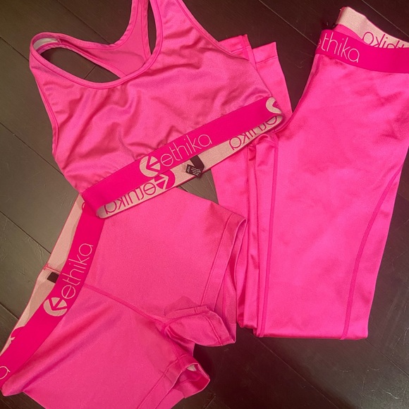 Pink ethika set Clearance
